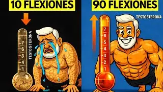 7 niveles de flexiones: pocos tienen la testosterona para alcanzar el nivel más alto