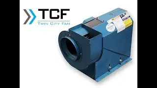 Used 1/2HP Twin City Forward Curve Centrifugal Fan Jr. Utility Set FCJ-SW 75 | JM Industrial
