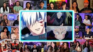 0.2 SECONDS OF INSANITY! Fans React to GOJO's GOD SPEED | Jujutsu Kaisen S2 Ep 9 Reactions  