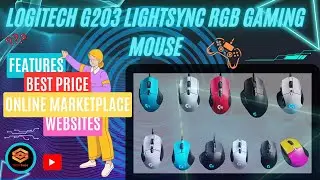 Logitech G203 LIGHTSYNC RGB Gaming Mouse |Logitech