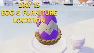 Heartopia Day 15 Egg Location | Egg Hunt Event