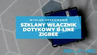 Szklane włączniki dotykowe B-Line Zigbee bez przewodu neutralnego - zestaw i obudowa