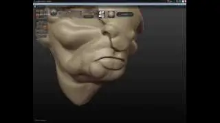 Sculptris - Forest Imp sculpting