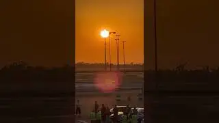 Закат 29 июня 2024. Gorilla Drift Championship. Sokol race track. Kazakstan. Almaty #sunrise