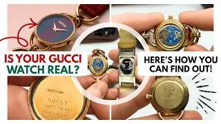 Как отличить настоящие часы Gucci от подделок? Оригинальные часы Gucci против подделки.