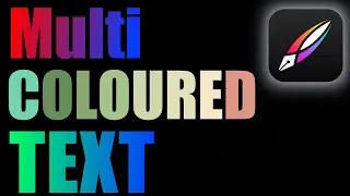 Vectornator new update with Multi coloured text