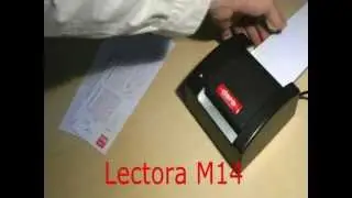 Corrector de exámenes: Lectora óptica M14