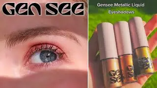 Gen See Beauty Metallic Liquid Eyeshadows Review & Swatches