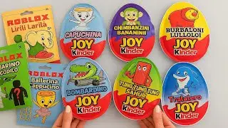 💖Paper DIY💖 ITALIAN Brainrot Kinder JOY Blind Bag Unboxing|ASMR