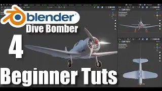 3D Modeling in Blender (Airplane pt.4)
