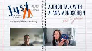 #BookTube: Author Alana Mondschein talking about #justya with advise for peace