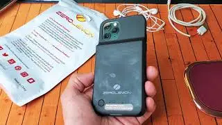 iPhone X/XS/11 Pro: Zerolemon 4000mAh Extended Battery Case (Wireless Charging Capabilities)
