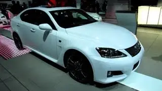 2013 Lexus IS-F Sport - Exterior and Interior Walkaround - 2013 Detroit Auto Show
