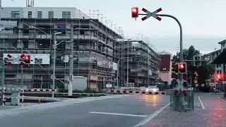 Ettlingen Stadt Wilhelmstraße Railway Crossing, Baden-Württemberg
