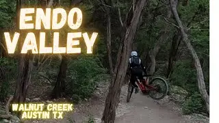 Endo Valley Walnut Creek Austin Tx | Bo on mountain Bike | First time MTB