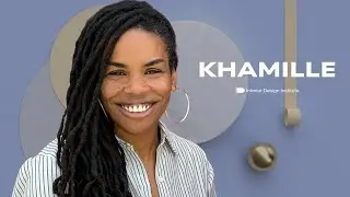 Meet Our Interior Design Tutor, Khamille Tyler 👋 #interiordesigncourse #interiordesigner