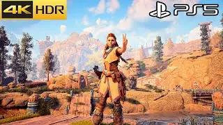 Horizon Zero Dawn (PS5) 4K HDR 60FPS Gameplay - Next Gen 60FPS Update