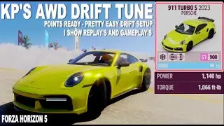 FH5 AWD DRIFT TUNE 2023 PORSCHE 911 TURBO S