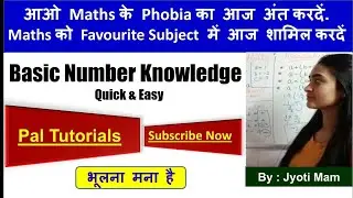 Basic Number Knowledge || number system || Rational number || Irrational number by pal tutorials