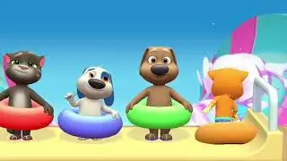 Talking Tom Water Race FASTEST RECORD EVER 💦🔥 Funny Moments Gameplay 2026