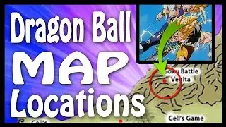 Complete Dragon Ball Map Locations Explained | Dragon ball Code