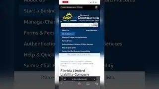 How To File For An LLC in FLORIDA made EASY! #shorts