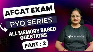 AFCAT 2 2022 Previous Year Questions PYQ  | Memory Based Questions |