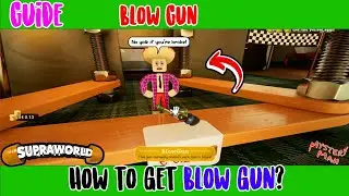 Supraworld Get the yellow eggs | How to get blow gun and All coins