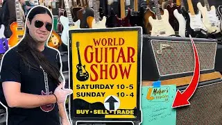 California Amigo World Guitar Show 2025 - WORTH THE TRIP? Deal hunting...