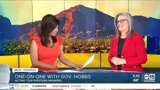 Gov. Katie Hobbs Answers Questions from ABC15 Viewers as she Announces a Second Run for Governor