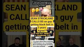 Fraud or legit? Sean Strickland calls out Derek moneyberg 3 year 