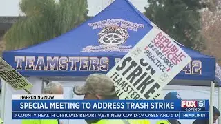 Trash Strike Continues As City Hall Meeting To Be Held