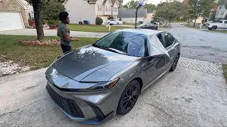 Я НЕЗАКОННО ТОНИРОВАЛ СТЕКЛЯННУЮ ПЛЕНКУ НА СВОЮ TOYOTA CAMRY 2026 ГОДА!