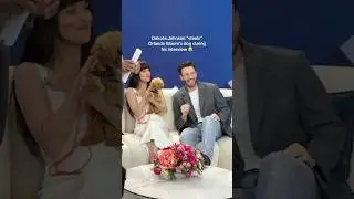 Они крадут собаку Орландо Блума 😂 #chrisevans #dakotajohnson #materialists