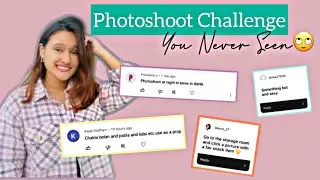 A * REAL* Photoshoot Challenge Video 🥶 Challenging Dares From Instagram Followers and Subscribers😳