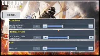 call of duty mobile gameloop camera best fov codm br sinhala