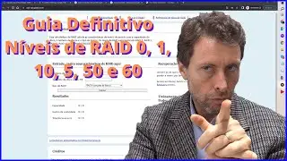 Guia Definitivo Níveis de RAID 0, 1, 10, 5, 50 e 60. Isso que é pensar em missão crítica!!!! 🚀🚀🚀👊🏻👊🏻