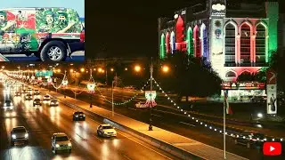 Drive Through Muscat City on Oman National Day/Car Decoration and Celebration/ Mobeen Raza