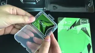 How to put CF jewel box mini case into clamshell packaging (www.memorypack.com.tw)