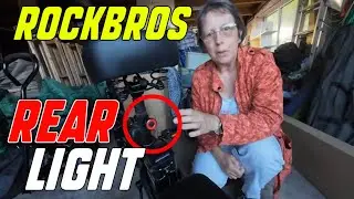 ROCKBROS USB Rechargeable LED Smart Bicycle Rear Light