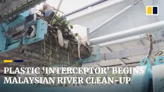 Giant plastic interceptor tackles &lsquo;floating landfill&rsquo; on Malaysia&rsquo;s Klang River