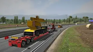 Special Heavy Load Delivery With Escort Vehicle - In Universal Truck Simulator | 4k Gameplay