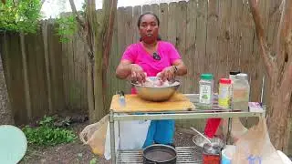 Cooking dinner over wood fire 🔥 #cooking #food 