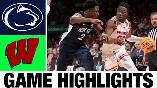 Wisconsin vs Penn State Highlights | Men's Basketball | College Basketball 2025