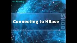 6.7 Connecting to HBase