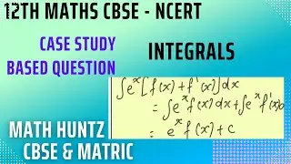 Class 12 Case study based question Maths#Integrals#12thMaths CBSE