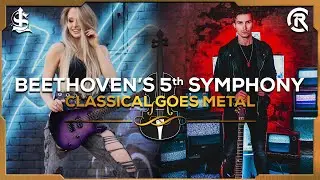 Beethoven's 5th Symphony (Metal Cover) | Cole Rolland x Sophie Lloyd