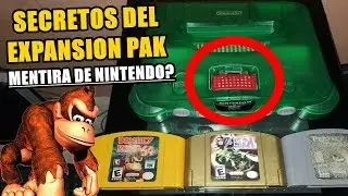 Todos los Secretos del Expansion Pak de Nintendo 64 (N64) una MENTIRA de NINTENDO?