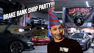 HAPPY BIRTHDAY STEVE!!!!!! - Brake Bank Shop Party Vlog!