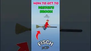 How To Get Witch's Broom Showcase In Fisch | Roblox